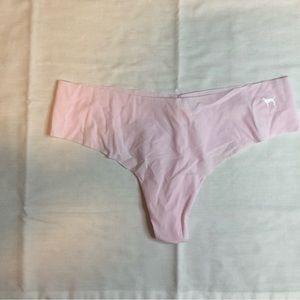 NWT Sz S PINK Victoria’s Secret Low Rise Thong